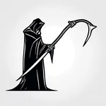 prop grim reaper scythe image